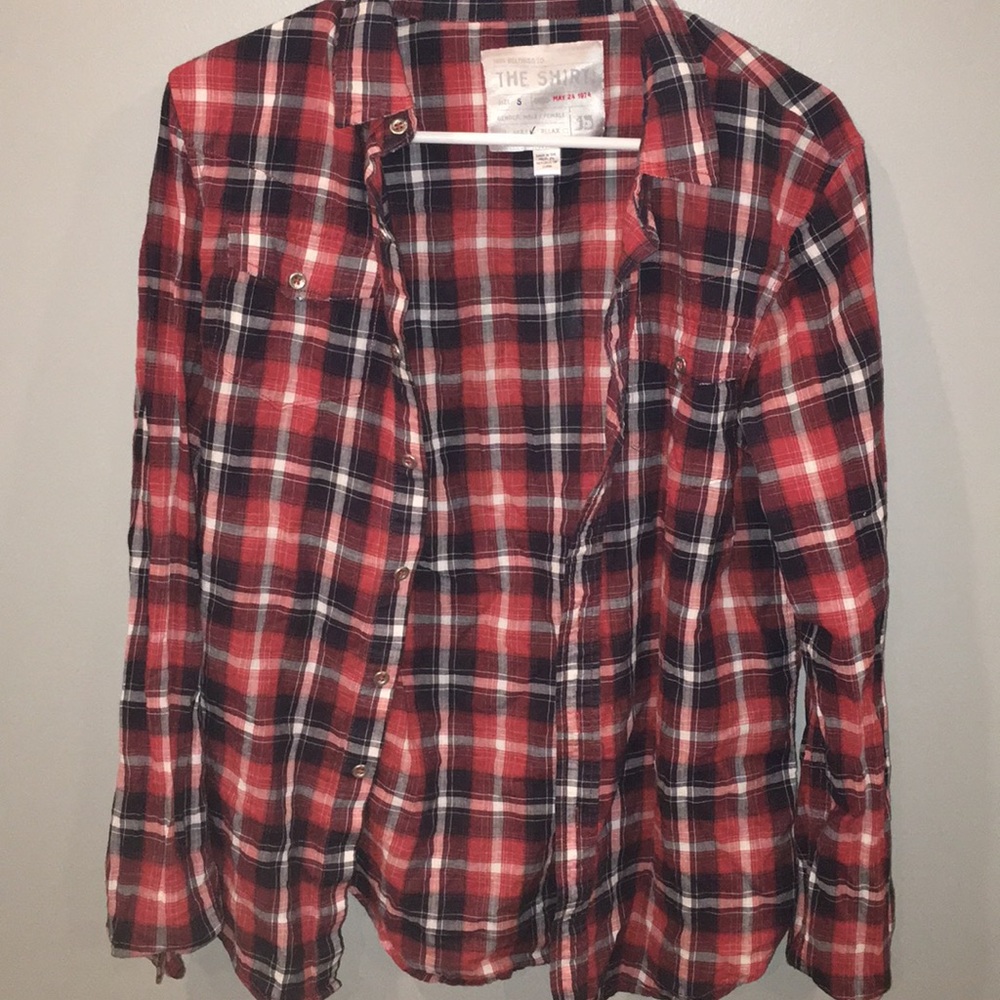 Men’s or women’s flannel